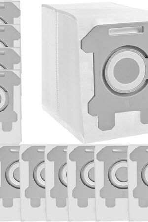 12 Pack Dust Bin Bags Compatible for Robotic Vacuum Cleaner i3, i3+, i7, i7+, i8, i8+, i4, i4+, i1, i1+, i6, i6+, j7, j7+, s9, s9 Plus, i & s j Series Automatic Dirt Disposal Trash Bags