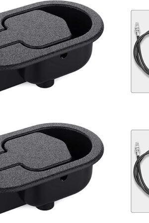 2 Set Recliner Replacement Parts, Durable Recliner Release Pull Handle with Recliner Pull Cable, Repair Replacement Parts Compatible with Most Furniture of Recliner Chair Sofa Couch