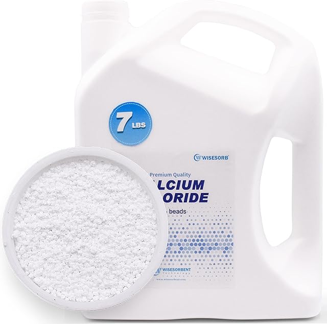 7 LBS Calcium Chloride Desiccant, Moisture Absorbers Refill Beads - Fragrance Free, Moisture Absorber Refill