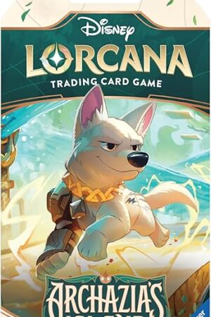 The Ravensburger Disney Lorcana TCG: Archazia's Island Single Booster Pack (12 Cards) | Collectible Trading Cards | Ideal for Disney Fans & TCG Players | Suitable for Ages 8+