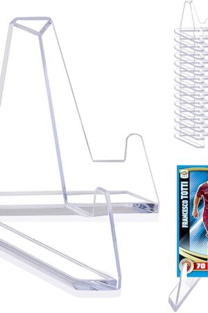 vivinin 32Packs Card Display Stand, Card Stand, Card Stands for Sports Cards, Trading Card Stand, Acrylic Material, 2.2 Inch Tall