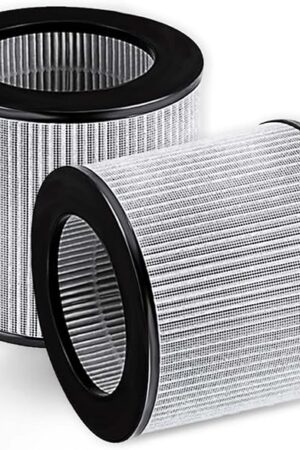 2801 Replacement Filter Compatible with Bissell MYair Personal Air Purifiers 2780 2780A 2780B 2780P and 27809 - Compare to My Air Part 2801-3-in-1 Air Filter and Activated Carbon Filters (2 Pack)