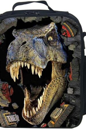 CAIWEI 3D Animal Dinosaur Insulated Lunch Box Cooler Bag