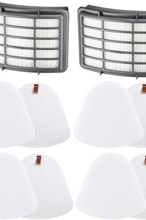 4+2 Pack Filters for Shark Vacuum Navigator Lift Away Filter Replacement Models NV350 NV351 NV352 NV355 NV356E NV360 UV440 UV540 CU500 XFF350 XHF350