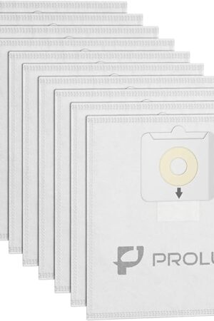 10 Pack of Bags for Prolux TerraVac Vacuum Cleaner, Disposable, Easy to Use, Great Filtration