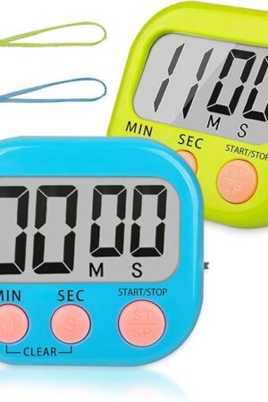 ZILLEEN Classroom Timer for Kids Teachers 2 Pack Digital Timers