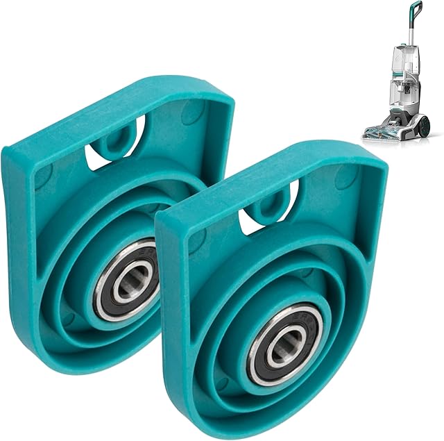 440013513 Brushroll End Cap Compatible with Hoover Smartwash Pet Cleaner FH52000 FH53000 Model, Automatic Carpet Cleaner Cap for Dirt Devil & Royal Vacuum Cleaners Brushroll Parts (2 Pack)