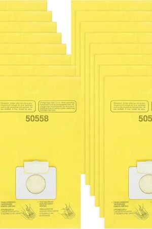 16 Pack 5055 Vacuum Bags Replacement Fit for Kenmore Canister Type C/Q 50555 50558 50557 and Type C-5 C-18