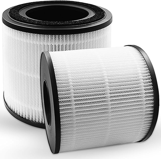 3139A Filter Replacement Compatible with BISSELL MYair Pro Air Purifier 2-Pack 3139B Air Purifier Replacement Filter Part Number 3069 3-in-1 Replacement Filters