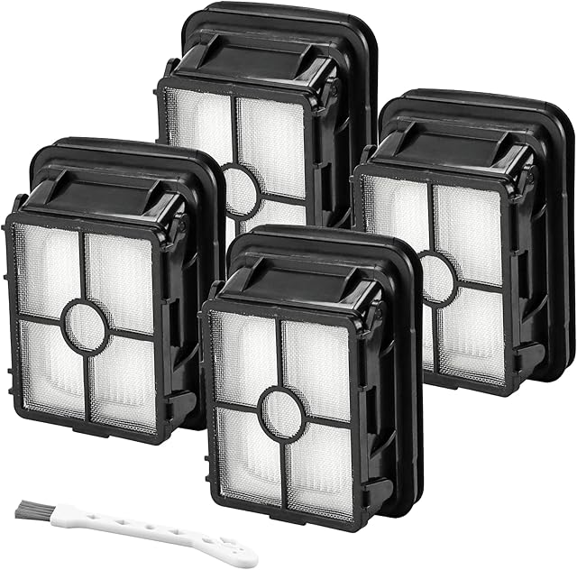 4 PACK 1866 Replacement Filter for Bissell Crosswave Pet Pro Vacuum 1785 2554 2551 2306 2304 1785A 2596 Crosswave Cordless Max Vacuum Cleaner Parts Replace 1608684 LUXRILIX