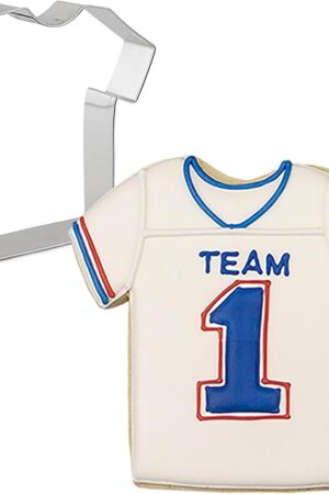 Ann Clark Cookie Cutters Jersey/Shirt Cookie Cutter 4.25" Made in USA