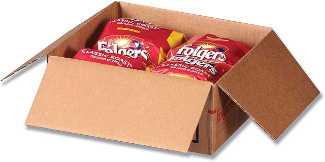Folgers Classic Roast Medium Roast Ground Coffee, 40- 1.05 Ounce Filter Packs