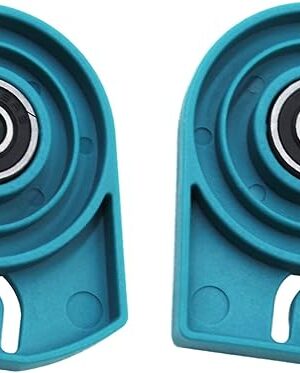 440013513 Brushroll End Cap & Bearing for Hoover Smartwash Pet Cleaner FH52000, FH52000G, FH52001, FH52001G Compatible with Dirt Devil, and Royal Vacuum Cleaners Parts (Set of 2)