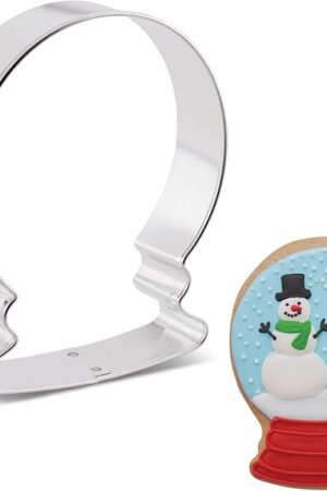 Winter Snow Globe Cookie Cutter, 4" Made in USA by Ann Clark