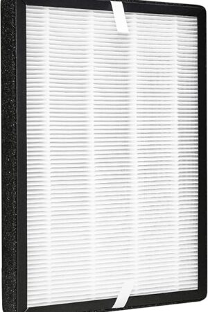 AZEUS GL-FS32 Air Purifier Filter Replacement, True HEPA H13 with Activated Carbon & Pre-Filter, Compatible with GL-FS32, 1-Pack