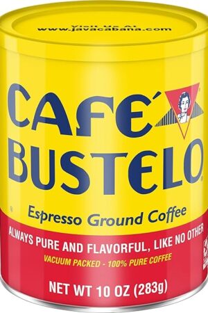 Café Bustelo Espresso Dark Roast Ground Coffee, 10 Ounces