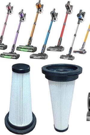 2Pack Hepa Filters Replacement Compatible with SUXIANGVAC Cordless Vacuum A27, Washable Filters Compatible with VOKENE& VICEASE& OIRFND A27& TITIPOY A27 Series