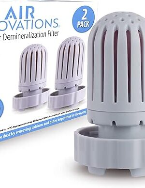 Air Innovations HUMIDIF Humidifier Demineralization Filters-Plastic-Set of 2, Silver