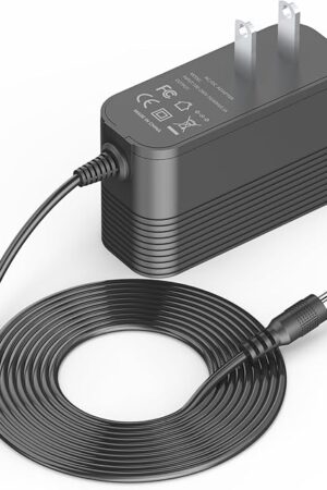 26V Charger for Cordless Vacuum Cleaner Replacement for Tikom V500, Suirviz U8 Cordless Stick Vacuum Cleaner Charger Adapter