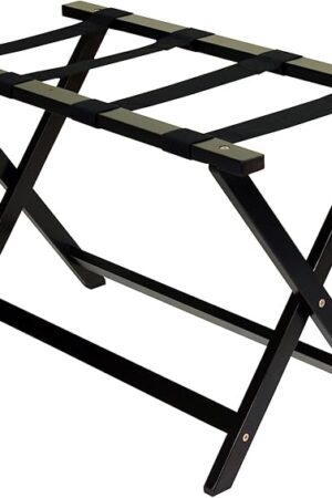 Casual Home Heavy Duty 30" Extra-Wide Luggage Rack, solid wood