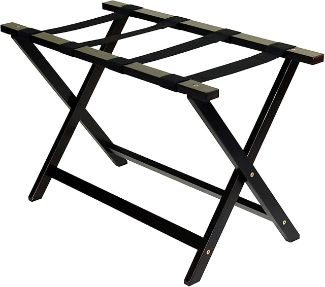 Casual Home Heavy Duty 30" Extra-Wide Luggage Rack, solid wood