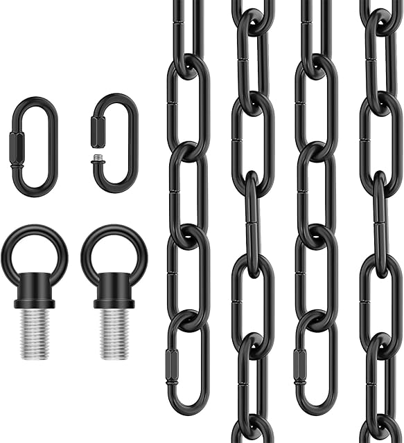 15 Feet Industrial Black Light Fixture Chain Light Fixture