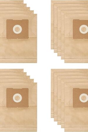 20 Pack Replacement Vacuum Bags Compatible with Bissell Zing 4122, 2154A, 2154W, 2154, 4122D, 1668, 1668C, 1668W, 1608, 2154C Canister Vacuum, Replacement Part Number 2138425