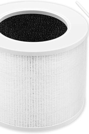 Core Mini Air Purifier Replacement Filter for Levoit, 3-in-1, High-Efficiency Activated Carbon, Core Mini-RF, 1-Pack