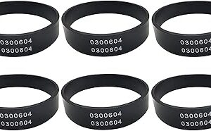 0300604 Replacement for Oreck XL Vacuum Cleaner Belts (10 pcs)