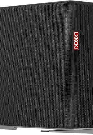 Air Conditioner Cover for Outside Units - 420D Waterproof Heavy Duty Fabric Winter AC for Window Unit - Weather/UV Resistant Covers Fits AC Condensing HVAC Unit (Black,40L X16W X30H)