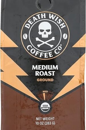 Death Wish Coffee Coffee Med Roast Ground 10 OZ