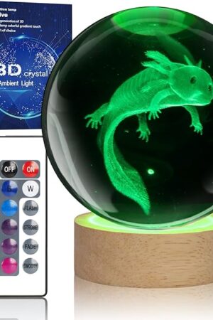 Crystal Ball Night Light 16 Color LED