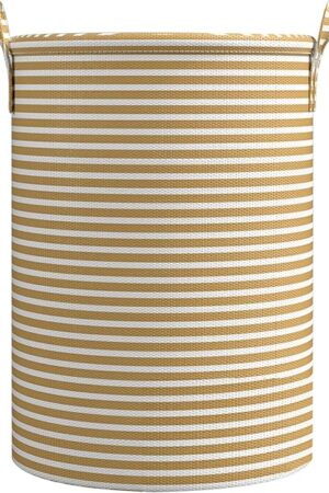 Versatile Dirty Clothes Basket with Handles, Foldable Poratble Dirty Clothes Basket Laundry Basket Storage Baskets, Sturdy and Durability, Easy to Clean, for Bathroom