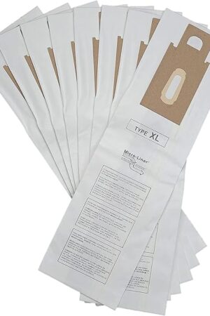 8 PK Replacement Bags for Oreck XL + CC Upright Vacuum Cleaners. Compatible with CCPK80H, CCPK80F, CCPK8DW, PK80009, PK80009DW, CCPK8 with Bag Dock or without Bag Dock.