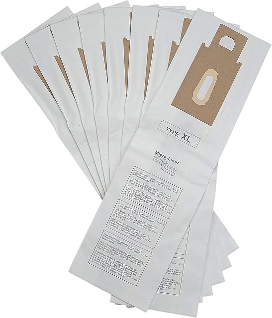 8 PK Replacement Bags for Oreck XL + CC Upright Vacuum Cleaners. Compatible with CCPK80H, CCPK80F, CCPK8DW, PK80009, PK80009DW, CCPK8 with Bag Dock or without Bag Dock.