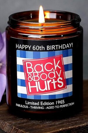 60TH Birthday Gifts for Women Men, Happy 60th Birthday Decorations for Women Men, 60th Gift Ideas, 60 Year Old Gifts for Him Her Mom Dad Wife Husband Friends Sister