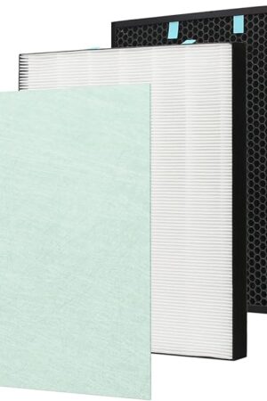Air400 Replacement Filter Compatible for Bissell Air400, Compared to Part # 2521 and 2520