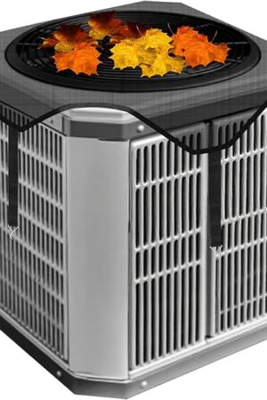 Central Air Conditioner Covers for Outside Units 36'' x 36'', AC Mesh Covers for Outside Unit, AC Unit Cover Outdoor Air Conditioner Condenser Hvac Heat Pump Cover Breathable Top Universal Defender