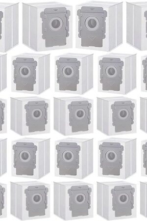 24 Pack Vacuum Bags Compatible with iRobot Roomba i7 i7+ i3 i3+ i8 i8+ j5+ i5+ i4 i4+ i1+ i6 i6+ j5+ j7 j7+ s9 s9 Plus Bags Automatic Dirt Disposal Bags