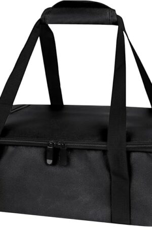 Bodaon Insulated Casserole Carrier Bag Fits 9x13 11x15 Inch Black