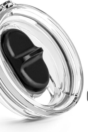 20 oz Replacement Screw Top Lid for YETI TraveI Mug with Threads Only, Spill Proof Stronghold Lid for YETI Threaded Travel Mug(1 Pack)