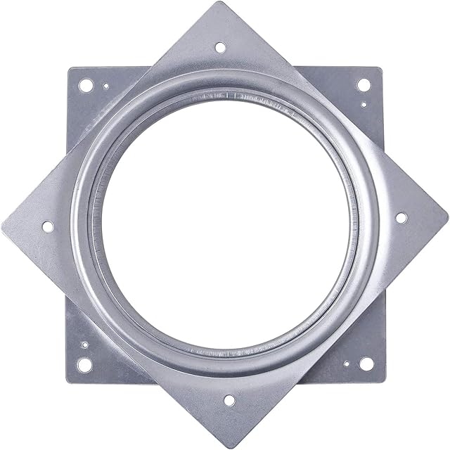 6" Lazy Susan Turntable 500 LBS pounds Steel Ball Bearing Rotating Tray Strong Sturdy Table Cabinet Low Profile