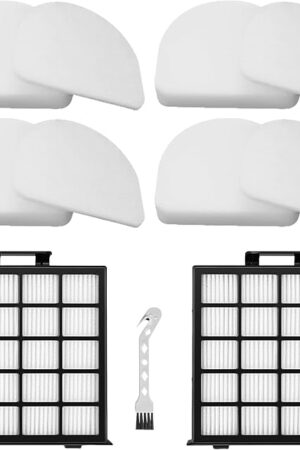 AZ4002 HEPA Filters Accessories Compatible with Shark Detect Pro Max Lift-Away Duo Clean AZ4000 AZ4002 AZ4000C Upright Vacuum Cleaner Replacement Parts, 10 Pack