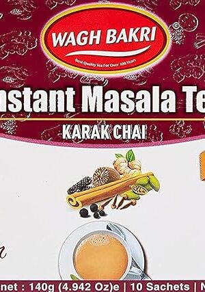 Wagh Bakri Instant Masala Chai Tea Unsweetened - 10 Sachets …