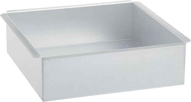 Ateco 10 by 10 by 3-Inch Professional Square Baking Pan