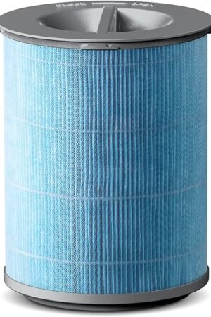YIOU Air Purifier S1 Pet Allergy Replacement Filter, 3-in-1 True HEPA, Better Dander and Pet Odor Control,(Blue)