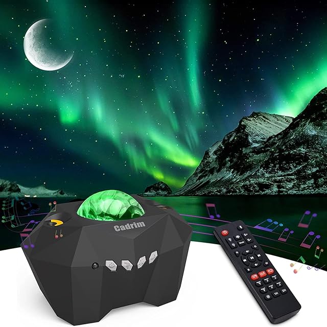 Cadrim Star Projector Galaxy Projector Aurora Projector Night Light Projector