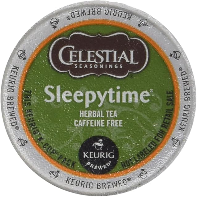 Celestial Seasonings Sleepytime Herbal Tea K Cup 48 Count Case for Keurig Brewers