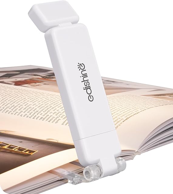 EDISHINE Book Lights Reading Lights White