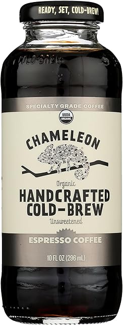 Chameleon Cold Brew Coffee Espress, Ready to Drink, 10 Fl oz